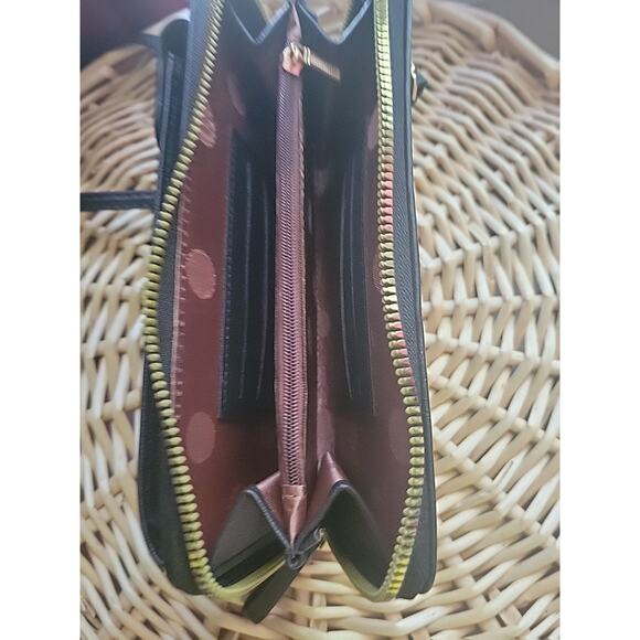 The Original STL Cross Body Clutch Wallet Black Pre Owned Phone Pocket - Picture 6 of 6